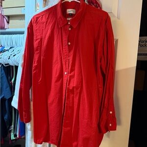 ❤️🔥HOT DEAL🔥❤️Universal Thread Oversized Casual Button Down Shirt